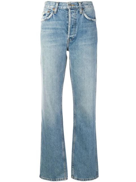 RE/DONE straight leg jeans - Blue - zdjęcie produktu nr 1