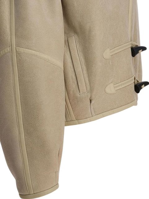 ISABEL MARANT Amiel hooded toggle jacket - Neutrals