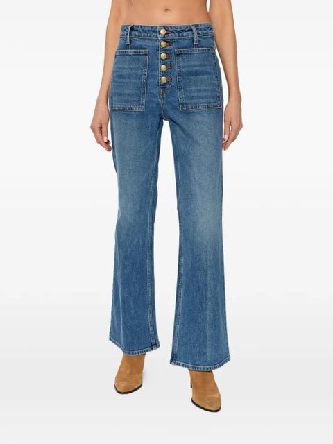 Ulla Johnson button-up pocket jeans - Blue