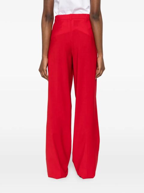 Max Mara pleated trousers - Red