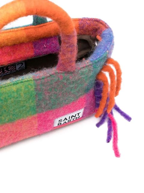 MC2 Saint Barth Colette Blanket tote bag - Green