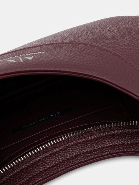 Armani Exchange torebka kolor bordowy 942883 CC783