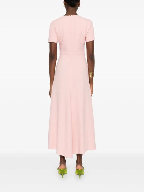 Victoria Beckham short sleeve dress - Pink