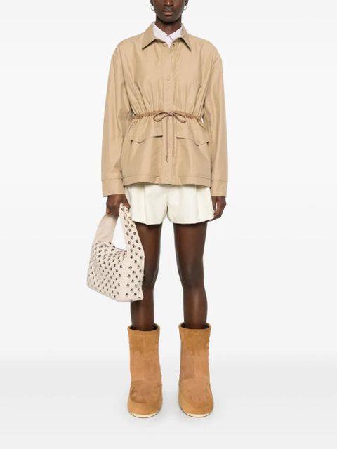 Moncler drawstring-waist shorts - Neutrals - zdjęcie produktu nr 2