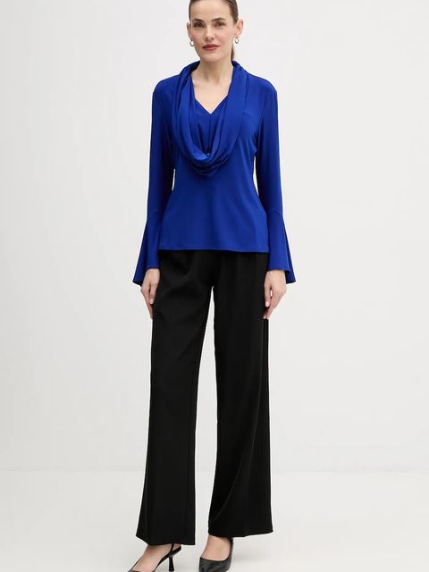 Joseph Ribkoff bluzka damska kolor niebieski gładka 254114 - zdjęcie produktu nr 2