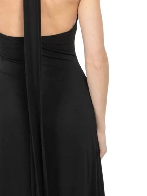 Magda Butrym halterneck cutout dress - Black