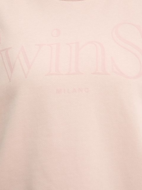 Twinset bluza bawełniana damska kolor czarny z nadrukiem 252TT2330