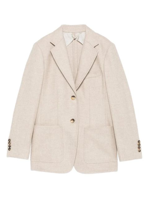 Max Mara single-breasted blazer - Neutrals - zdjęcie produktu nr 1