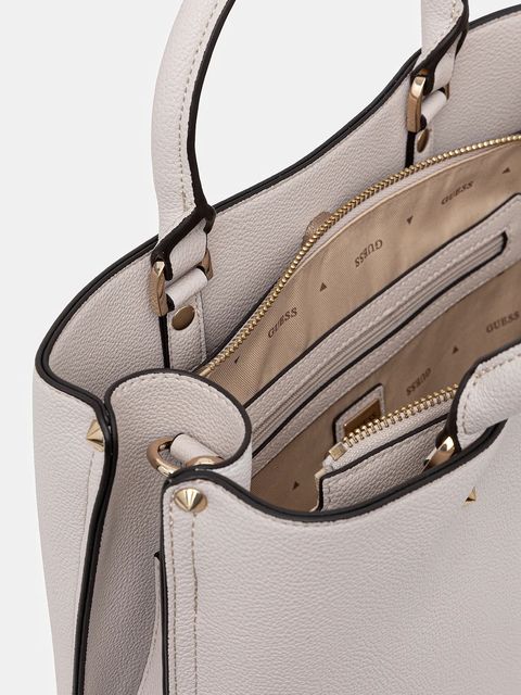 Guess torebka MERIDIAN kolor beżowy HWBG69 74060