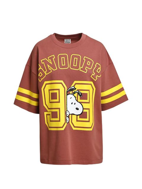 Essentiel Antwerp Peanuts™ Snoopy print T-shirt - Brown - zdjęcie produktu nr 1