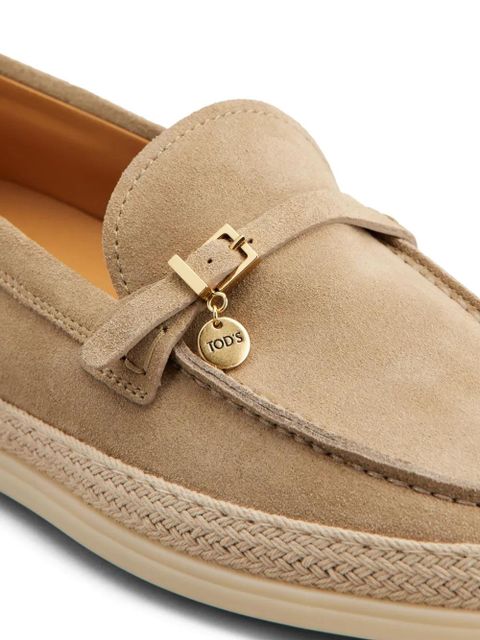Tod's suede loafers - Neutrals