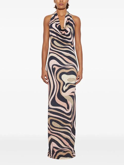 PUCCI marmo-print dress - Black - zdjęcie produktu nr 2