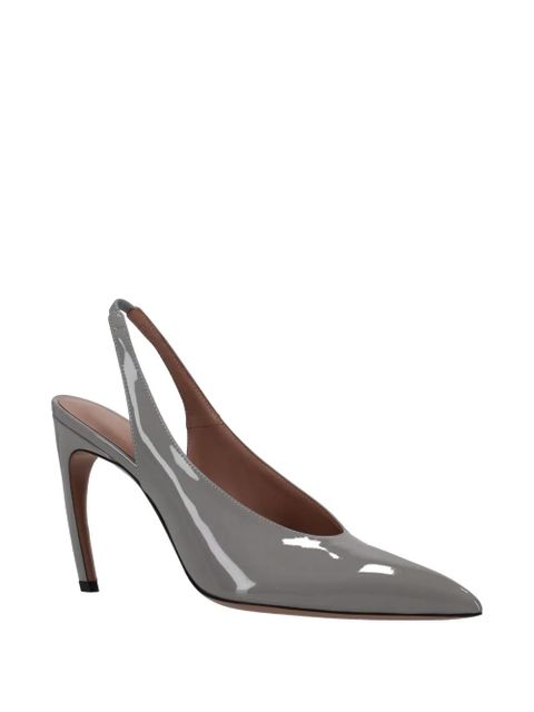 The Attico Viper slingback pumps - Grey - zdjęcie produktu nr 2