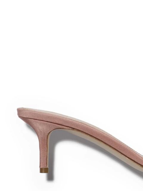 Aeyde 55mm Ilvy buckle-detail sandals - Pink
