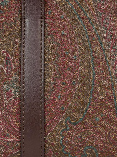 ETRO mini paisley-jacquard tote bag - Brown