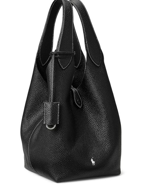 Polo Ralph Lauren torebka skórzana Tote