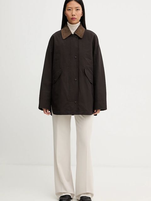 Marc O'Polo kurtka kolor brązowy przejściowa 5000008071 - zdjęcie produktu nr 2