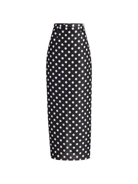 KHAITE Winton skirt - Black - zdjęcie produktu nr 1