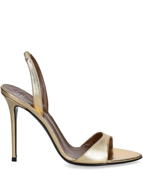Giuseppe Zanotti 105mm Lilibeth sandals - Gold - zdjęcie produktu nr 1