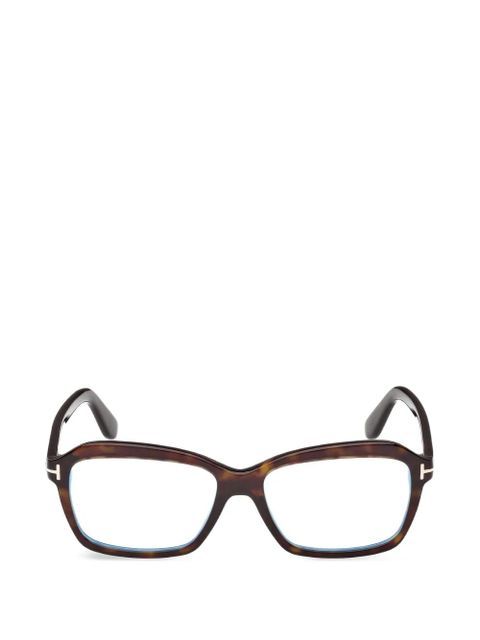 TOM FORD Eyewear square-frame glasses - Brown - zdjęcie produktu nr 1