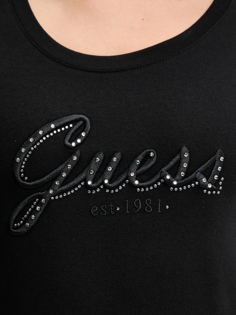Guess longsleeve kolor czarny W5YI26 J1314