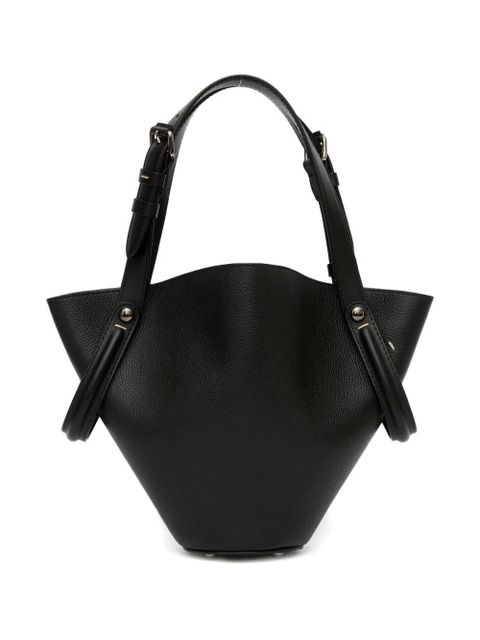 Maison Margiela Dress-Age leather shoulder bag - Black