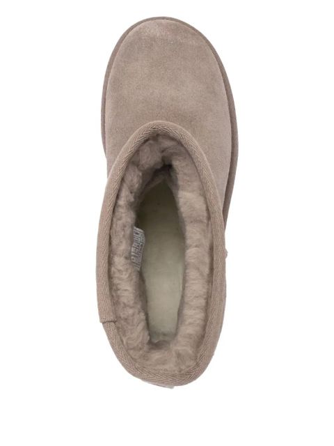 UGG 50mm Classic Mini Platform logo-patch boots - Neutrals