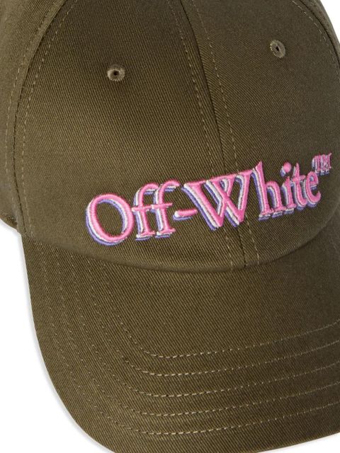 Off-White Shadow Bookish baseball cap - Green