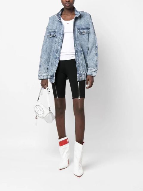 Diesel T-Anky-D logo-appliqué tank top - White