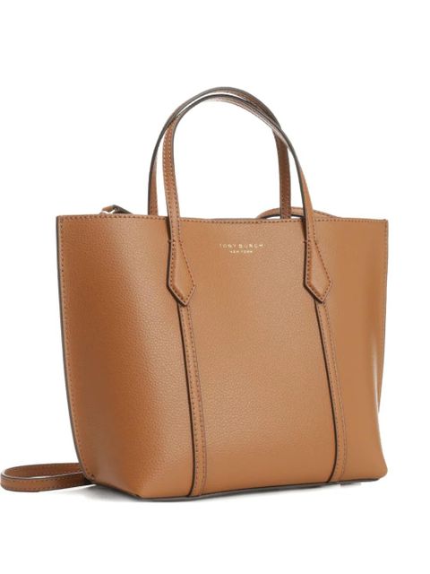 Tory Burch small Perry leather tote bag - Brown