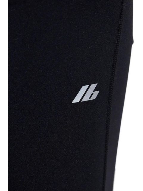 Balenciaga logo-detail flared-leg trousers - Black