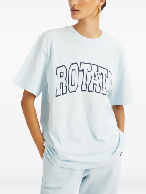 ROTATE BIRGER CHRISTENSEN logo-print T-shirt - Blue - zdjęcie produktu nr 2
