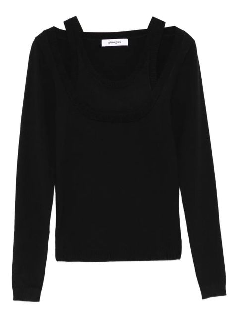 Gimaguas Étoile double-layer sweater - Black - zdjęcie produktu nr 1