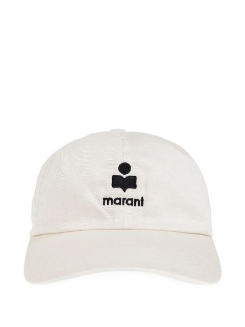 ISABEL MARANT logo embroidered cap - White - zdjęcie produktu nr 1