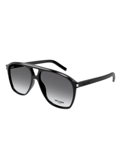 Saint Laurent Eyewear square-frame sunglasses - Black - zdjęcie produktu nr 2