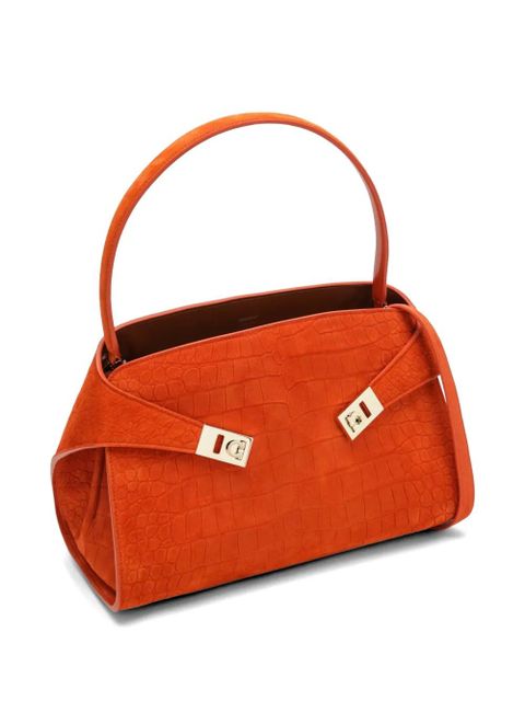Ferragamo medium Hug shoulder bag - Orange