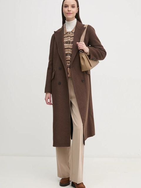 Pedro del Hierro płaszcz z domieszką wełny - zdjęcie produktu nr 2