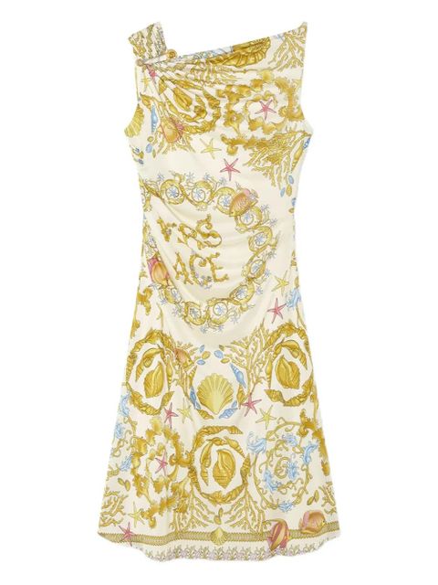 Versace Underwater Barocco mini dress - Yellow - zdjęcie produktu nr 1