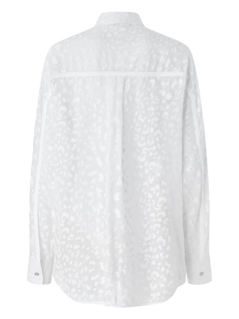 PINKO abstract-print shirt - White - zdjęcie produktu nr 2