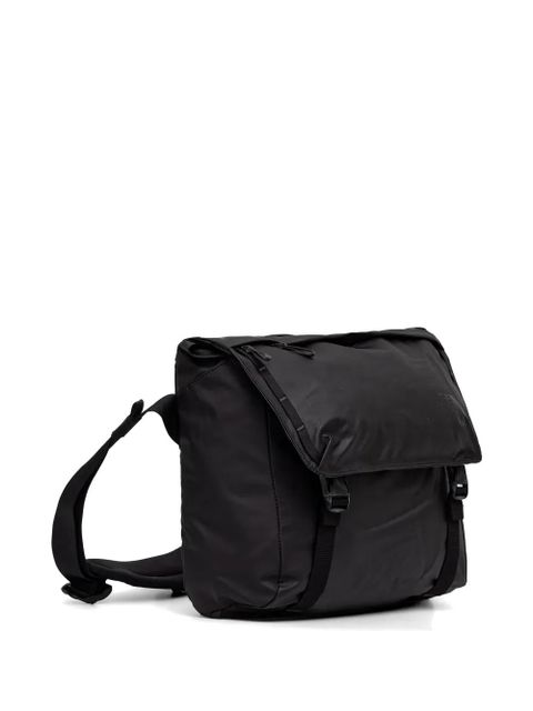 The North Face logo-print messenger bag - Black