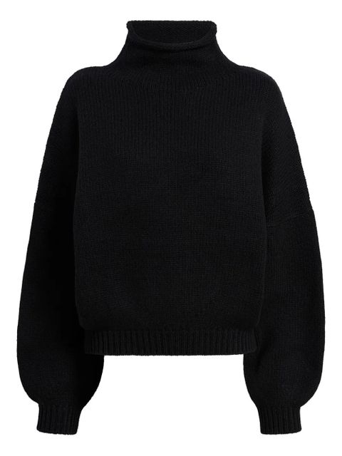 KHAITE Juniper cashmere sweater - Black - zdjęcie produktu nr 1