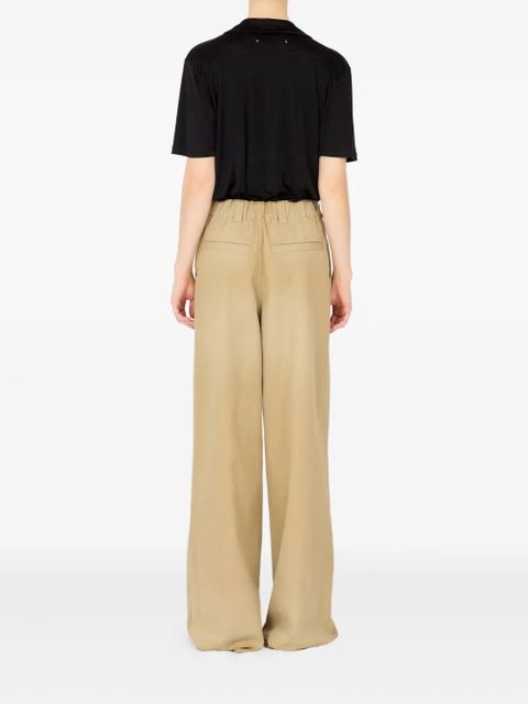 Maison Margiela wide-leg tailored trousers - Neutrals