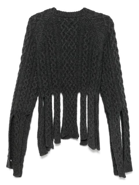 Coperni distressed sweater - Grey - zdjęcie produktu nr 2