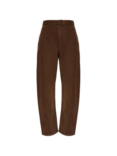 LEMAIRE belt trousers - Brown - zdjęcie produktu nr 1