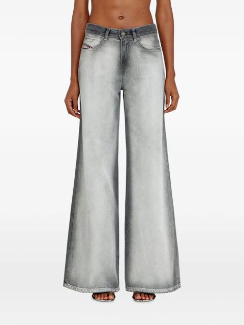 Diesel 1978 D-Akemi wide-leg jeans - Grey