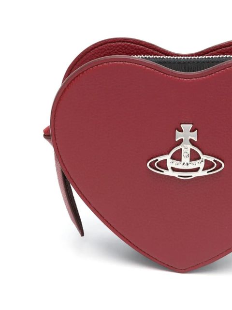 Vivienne Westwood Louise Heart cross body bag - Red