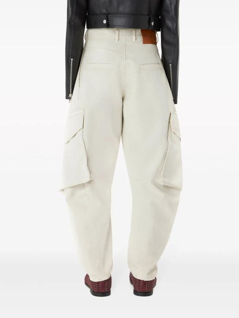 JW Anderson twisted cargo jeans - Neutrals - zdjęcie produktu nr 2