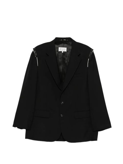 Maison Margiela cut-out tailored blazer - Black - zdjęcie produktu nr 1