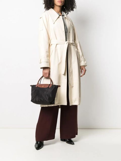 Longchamp small Le Pliage top handle bag - Black