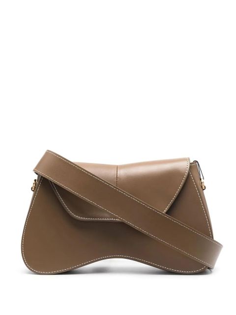 Elleme Space leather shoulder bag - Brown - zdjęcie produktu nr 1